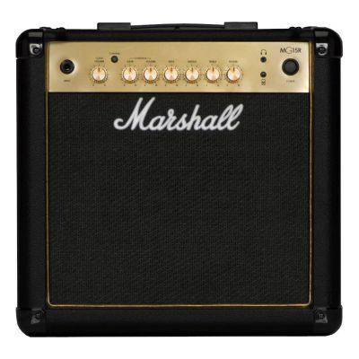 Marshall MG15GR Gold - 15W Guitar Amplifier with Reverb