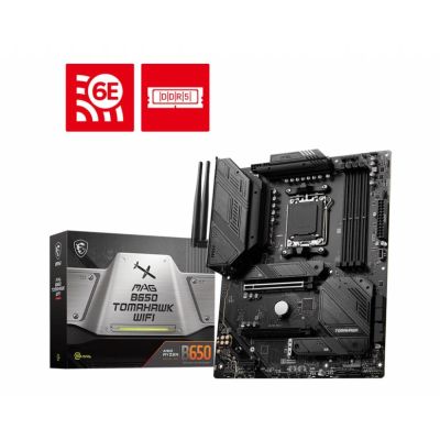 5. MSI MAG B650 Tomahawk WIFI AMD B650 Socket AM5 ATX