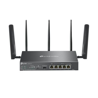 6. TP-Link Omada ER706W-4G Wireless Gigabit Ethernet Dual-band Router (2.4 GHz/5 GHz) Black