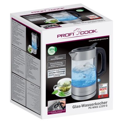 3. Electric kettle WKS 1229 PROFICOOK