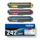 8. Brother TN-242CMY Toner Cartridge 1 pc Original Cyan, Magenta, Yellow