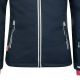 4. Trollkids Girls Hallingdal Jacket with Hood, Navy/Pink (223-114)