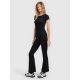 Women's knit leggings with flared legs 4F 4FRAW25TTIGF320-20S