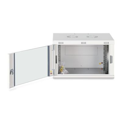 32. NWS Wandschrank 19" 7HE Digitus 416.15x600x450 mm, Farbe Grau (RAL 7035)