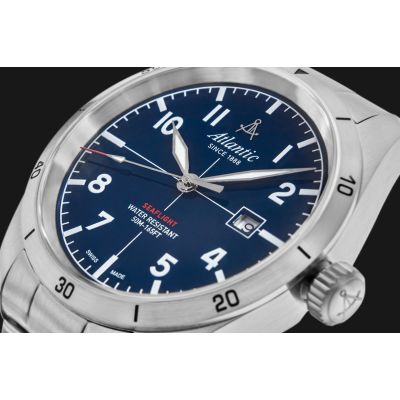 4. Atlantic Seaflight Men's Watch 70356.41.55 + BOX