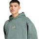 11. Men's adidas sweatshirt A SZN W FL HD green JL6538