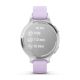7. Garmin Lily 2 Active 38mm Silver/Jasmine Purple watch