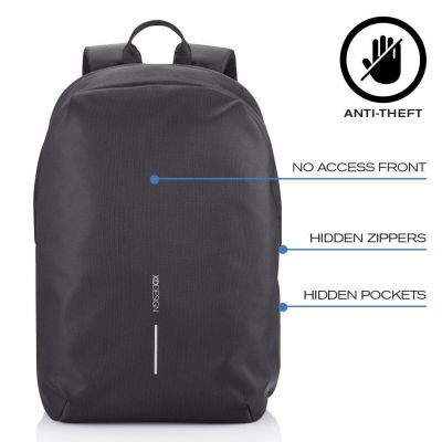 3. XD DESIGN ANTI-THEFT BACKPACK BOBBY SOFT BLACK P/N: P705.791