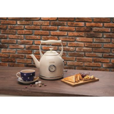 10. Gorenje K17CLIN Classico electric kettle 1.7 l (beige)