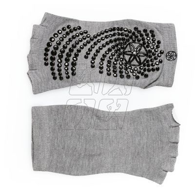 10. GAIAM 63708 fingerless anti-slip yoga socks