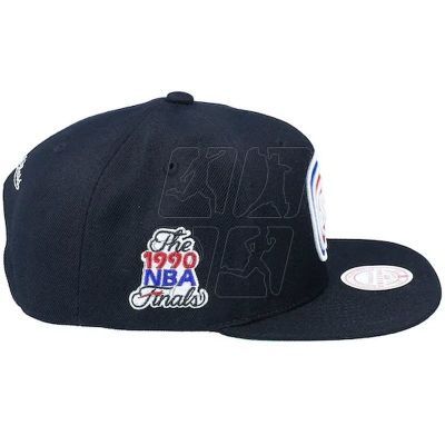 3. Mitchell &amp; Ness NBA Detroit Pistons Top Spot Snapback Hwc Pistons Cap HHSS2976-DPIYYPPPBLCK