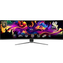 MSI MPG 491CQPDE QD-OLED Computer Monitor 124.5 cm (49") 5120 x 1440 px DQHD Black
