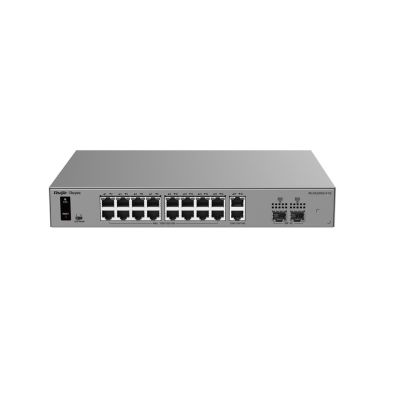 2. POE SWITCH RG-ES220GS-P-V2, 16-PORT + 2X UPLINK + 2X SFP REYEE