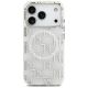 3. Karl Lagerfeld IML KL Monogram MagSafe Case for iPhone 17 Pro - White