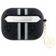 2. Guess GUAP2P4RPSK AirPods Pro 2 (2022/2023) cover black/black 4G Printed Stripes Charm