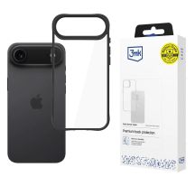 3mk Satin Armor Case+ for iPhone Air - Transparent Black