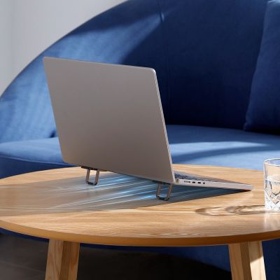 10. Baseus universal laptop feet stands (2 pcs.) gray (LUZC000013)