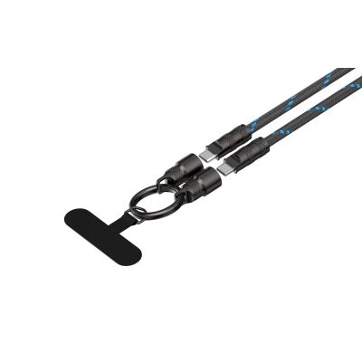 4. Havit CB6340 Charging Cable 1.2M (Black-Blue)