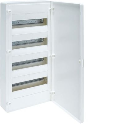 Hager Golf Surface-Mounted Distribution Board IP40 with Solid Door 48M