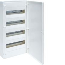 Hager Golf Surface-Mounted Distribution Board IP40 with Solid Door 48M