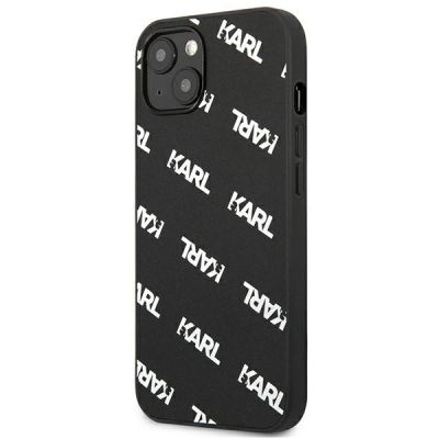 2. Karl Lagerfeld Allover Case for iPhone 13 mini - Black
