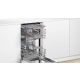 9. BOSCH SPV4HMX49E built-in dishwasher