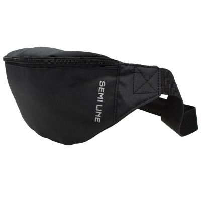 2. Waist Bag L2045 Black SEMI LINE