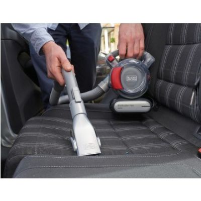 3. Black & Decker PD1200AV Portable Vacuum Cleaner Gray, Red Bagless