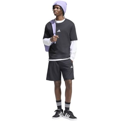 6. Men's adidas Essentials 3-Stripes Chelsea Lite Woven Shorts Black KY6510