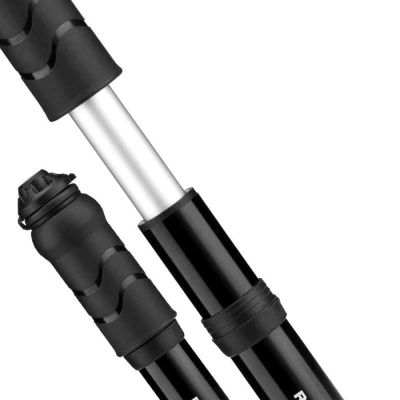 2. Rockbros 810PCS-HP Mini Hand Bicycle Pump with Presta & Schrader Hose - Black