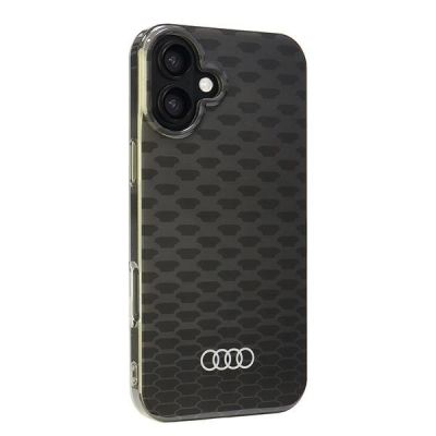 2. Audi IML Stitching Pattern MagSafe iPhone 16 Plus 6.7" black/black hardcase AU-IMLMIP16M-Q5/D3-BK