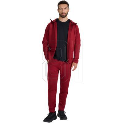 7. Men's trousers 4F FNK M0936 dark red 4FWAW25TFTRM0936 61S