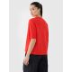 2. Women's regular waffle knit T-shirt 4F 4FRSS25TTSHF2651-62S