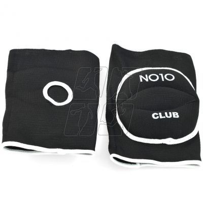 KNEE PADS NO10 CLUB BLACK 56106