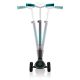 23. Globber Master Prime 3-wheel scooter / Black - Teal 664-105