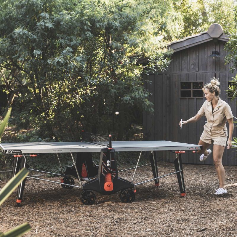 5. Cornilleau 500X outdoor table tennis table black