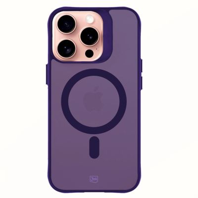 21. 3mk Smoke MagCase for iPhone 16 Pro - Purple