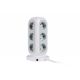3. Verbatim 49547 11-way power strip for indoor use, White