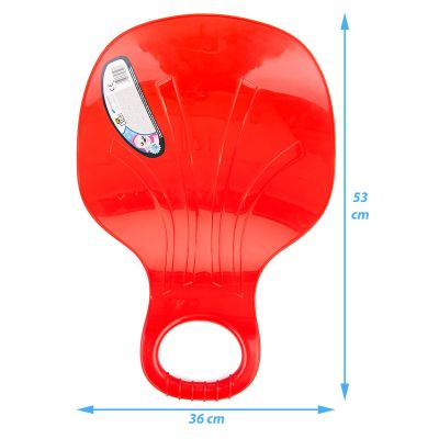 4. Apple Lux Sledding Slider, Red