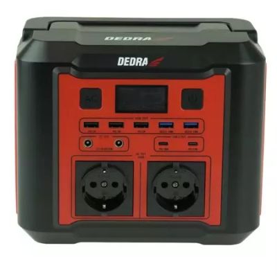 7. DEDRA DEZS0300 300/500W 296Wh/20Ah/14.8V power station