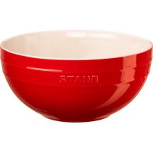 STAUB SERVING Round Bowl 24 cm, Red