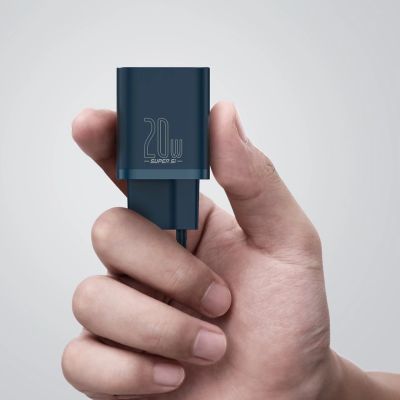 12. Baseus Super Si 1C fast charger USB Type C 20 W Power Delivery blue (CCSUP-B03)