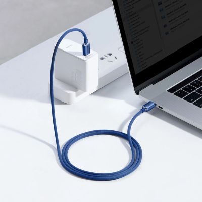 10. Baseus CAJY000603 USB-C - USB-C PD cable 100W 5A 480Mb/s 1.2m - blue