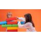 19. Marioinex building blocks "bricks" + 2 wheels, 30 pieces