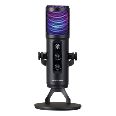 9. Deltaco Gaming GAM-171 microphone Black Podcast microphone