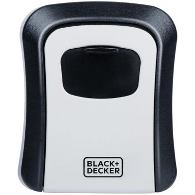 10. KEY SAFE BOX WITH 4-DIGITAL COMBINATION BLACK + DECKER