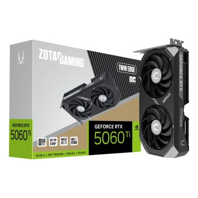 8. ZOTAC GAMING GeForce RTX 5060 Ti Twin Edge OC 8GB Graphics Card
