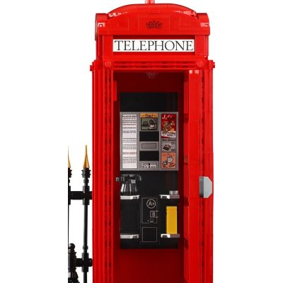20. Lego 21347 Ideas - Red London Telephone Booth