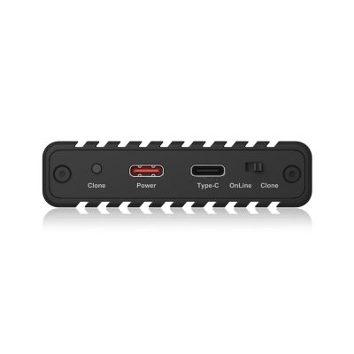 6. IcyBox Adapter with Clone Function for M.2 NVMe SSD USB3.2 Gen2 Retail