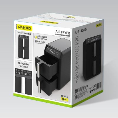 13. 2400W MR-761 MAESTRO Air Fryer